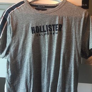 Hollister medium gray medium size shirt